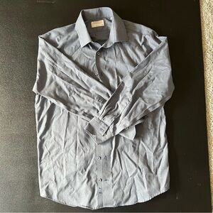 Lorenzo Uomo Classic Blue Dress Shirt
